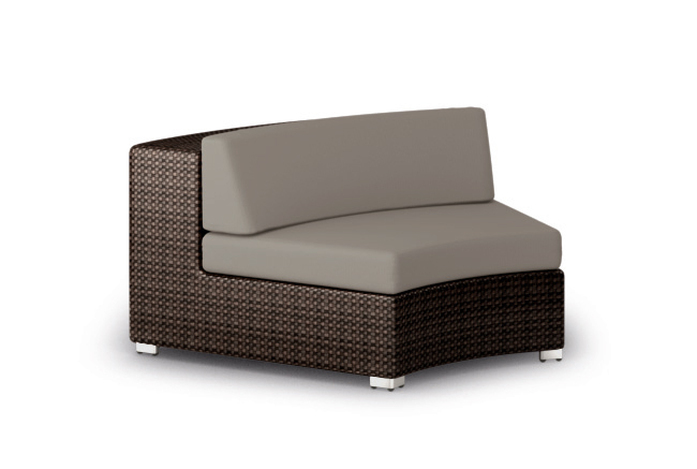 Dedon Lounge curved module java cool taupe