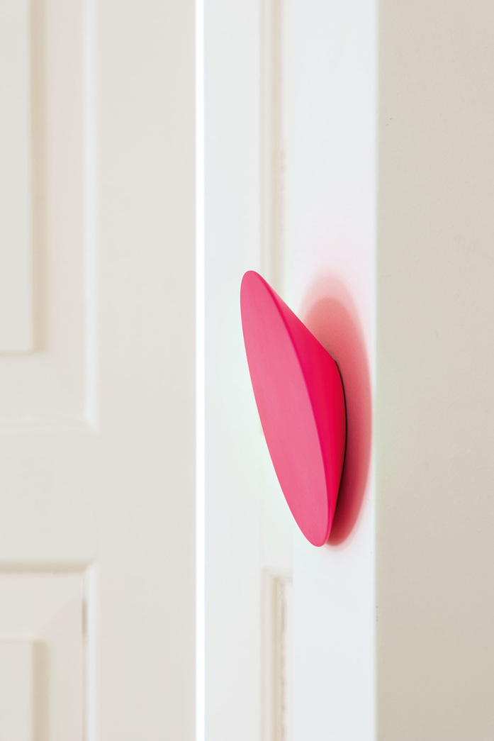 Disk Wandhaken Neonpink schoenbuch am 1