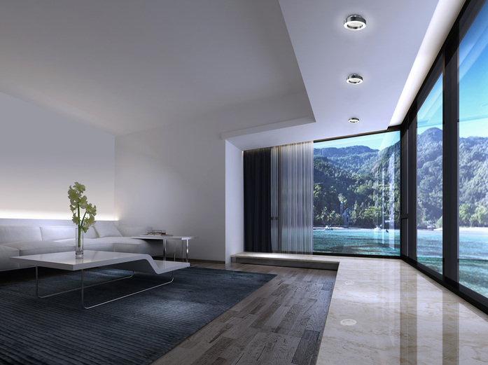 Dominua Wohnzimmer RGB Fotocomposing Shutterstock Sigllicht