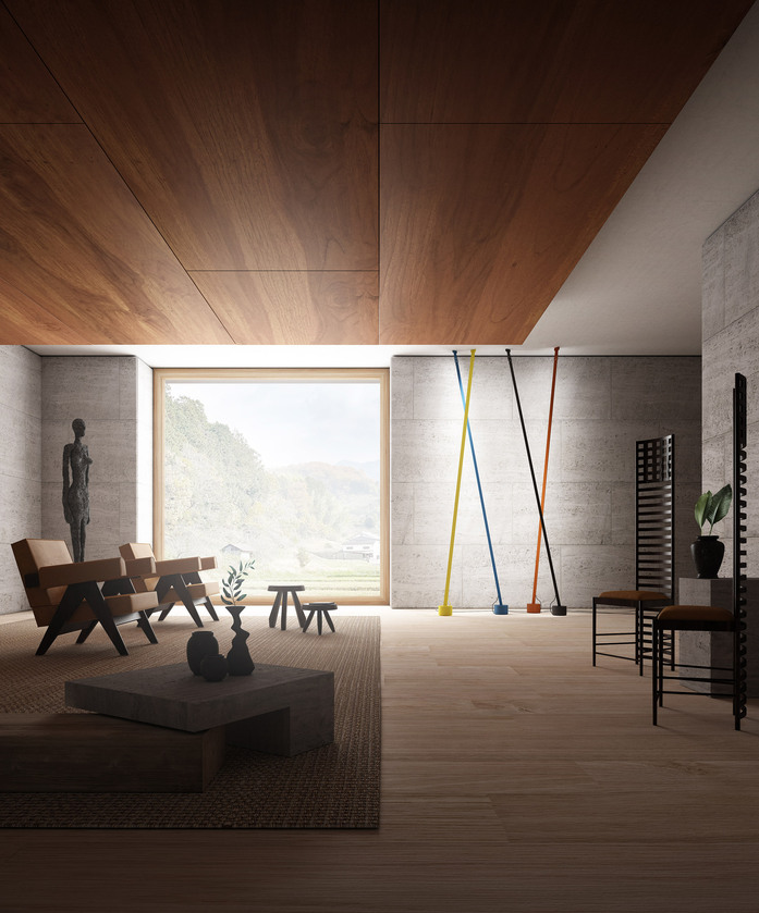 Enrico Capanni x Martinelli Luce Elastica N 2 Wood