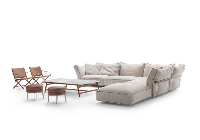 FLEXFORM CAMELOT SECTIONAL SET 01