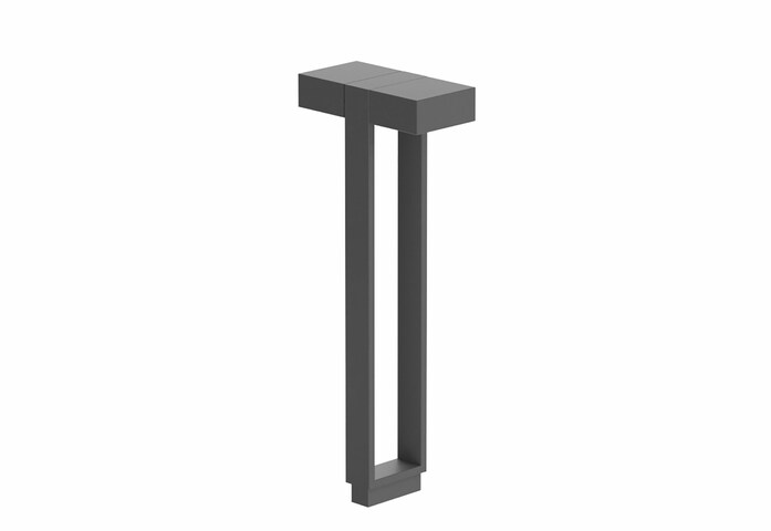 FLOS MILE BOLLARD 1 600 DOUBLE ANTHRACITE 1950 X1950