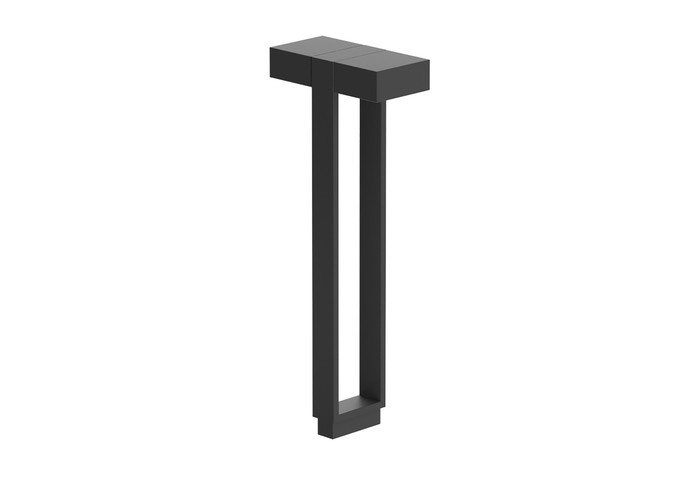 FLOS MILE BOLLARD 1 600 DOUBLE BLACK 1950 X1950