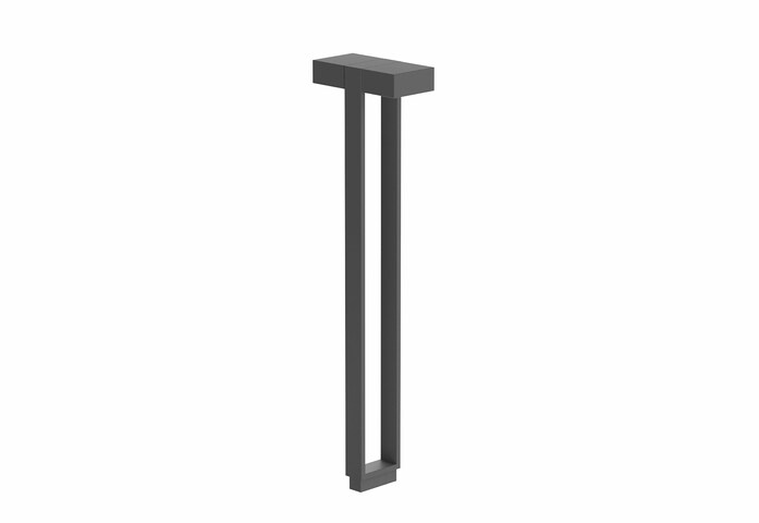 FLOS MILE BOLLARD 1 900 DOUBLE ANTHRACITE 1950 X1950