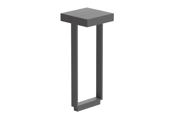 FLOS MILE BOLLARD 2 600 DOUBLE ANTHRACITE 1950 X1950