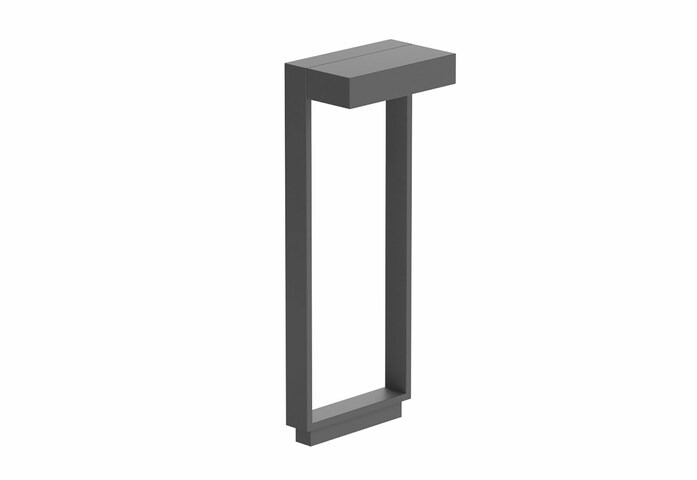 FLOS MILE BOLLARD 2 600 MONO ANTHRACITE 1950 X1950