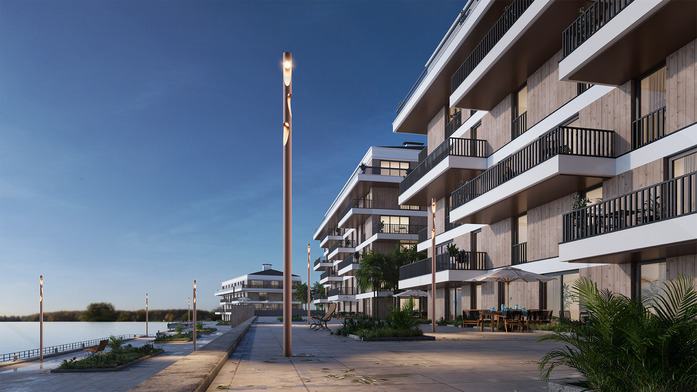 Flindt Plaza Corten Harbour 07401