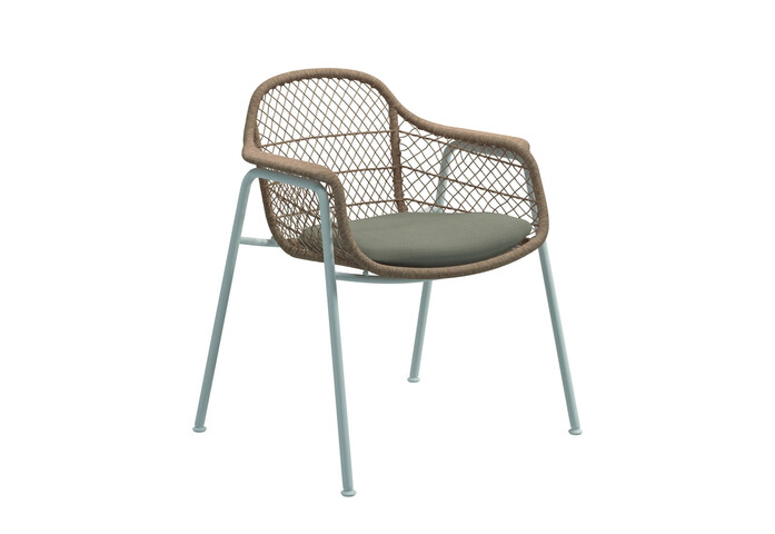 Fresco Dining Chair with Arms Blend Sand