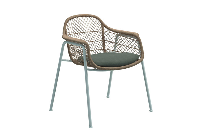 Fresco Dining Chair with Arms Fife Vesterhav Sand