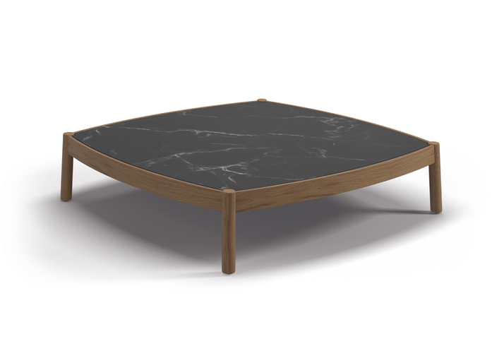 GLOSTER HAVEN LOW COFFEE TABLE Nero Ceramic