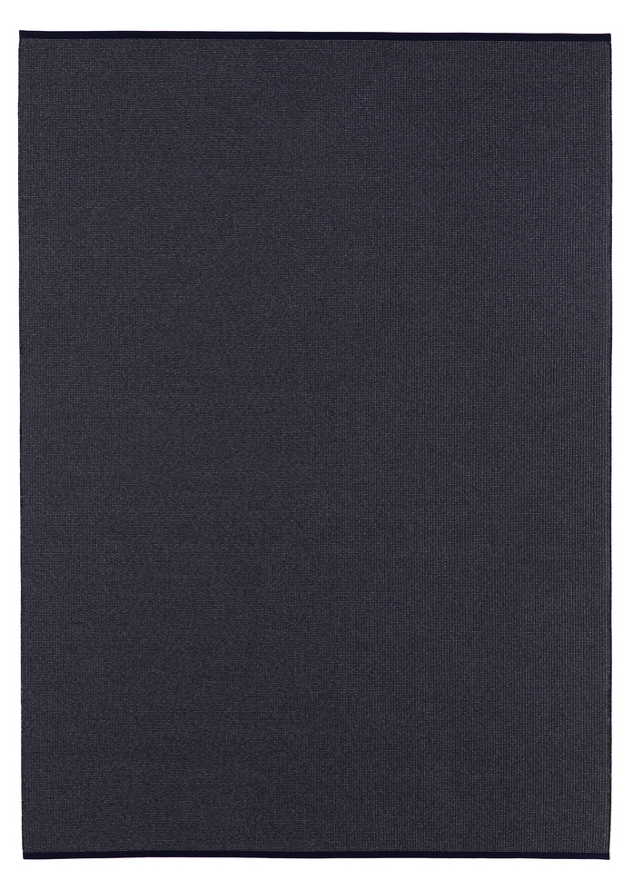 GROUND 15320402 navy blue melange grey In Out carpet 170x240 cm