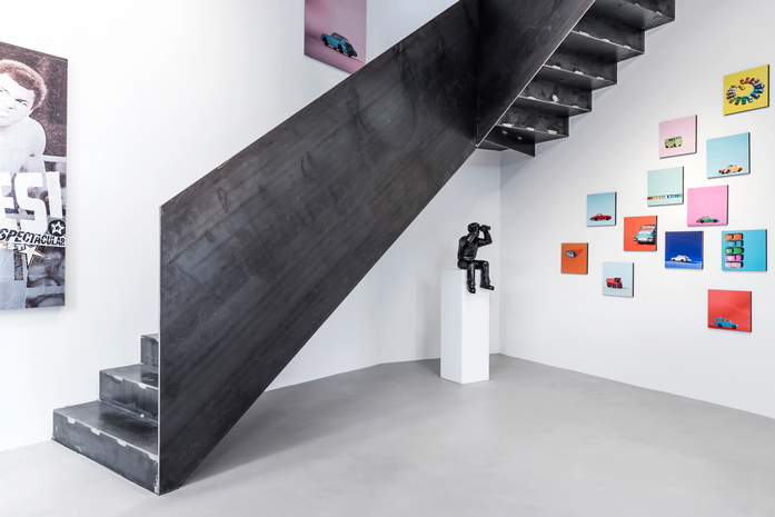 Galerie Voigt Faltwerktreppe Leporella 43 0