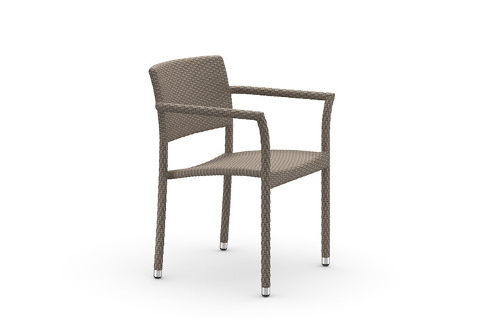 HOLIDAY Armchair taupe light 092