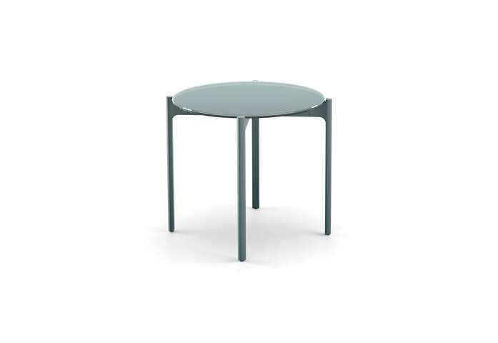 IZON Side table round nori nori glas
