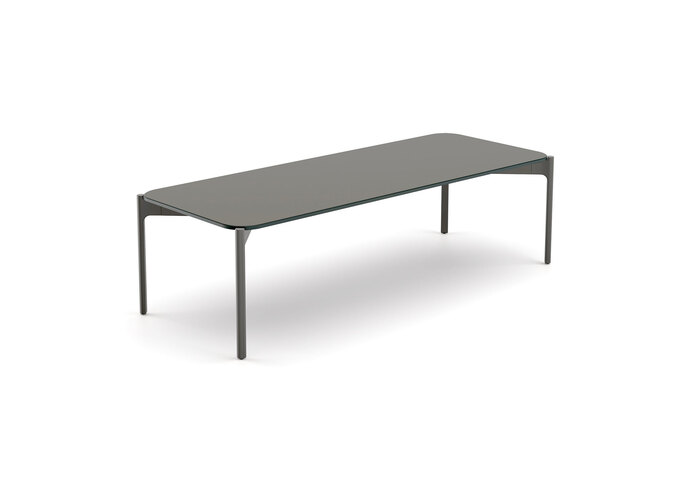 IZON coffee table 150x50 black pepper vulcano hpl