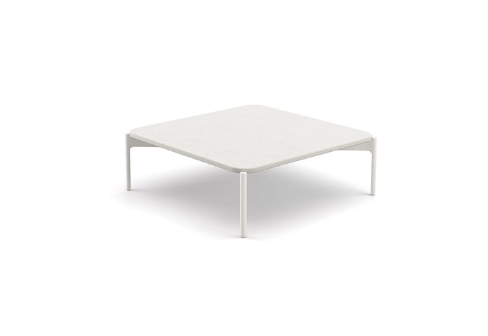 IZON coffee table 80x80 lipari talc