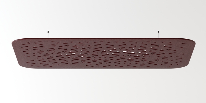 Impact Acoustic 711 24 14 000 10 Rectangle Web Garnet