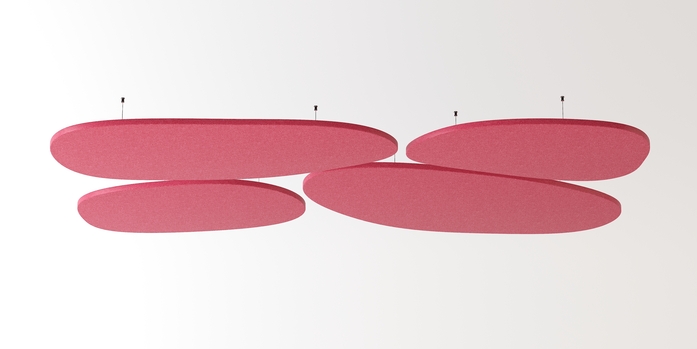 Impact Acoustic 711 24 19 000 00 Stone Poster Red
