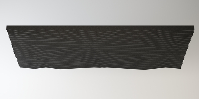 Impact Acoustic 713 24 10 000 00 Edge Bespoke Charcoal