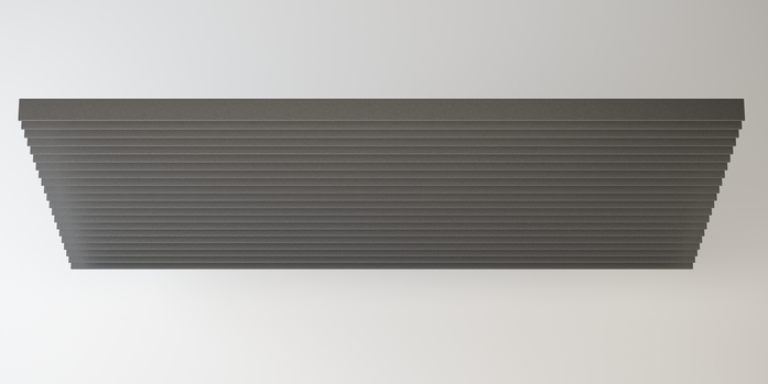 Impact Acoustic 713 24 34 000 00 Straight Bespoke Slate