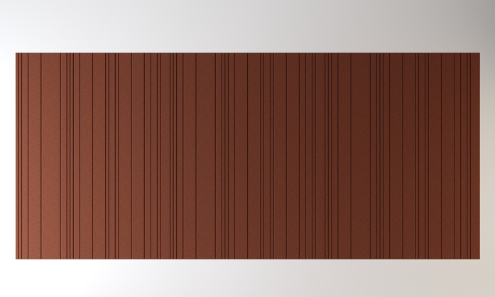 Impact Acoustic 732 24 15 000 00 Vertigo Irregular Terracotta
