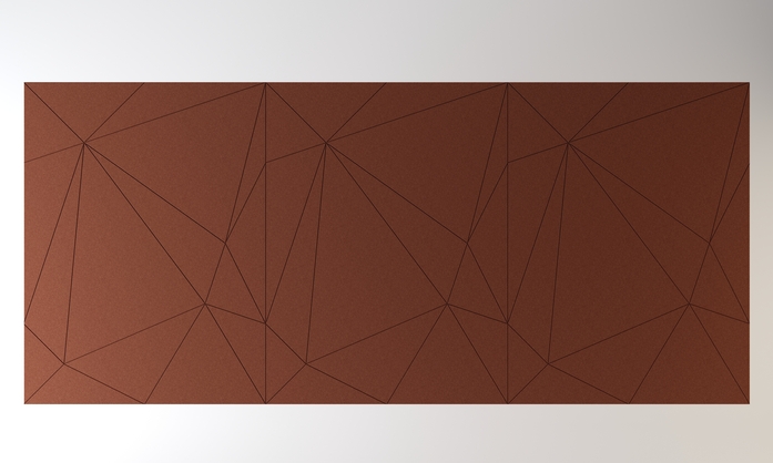 Impact Acoustic 732 24 17 000 00 Facet Terracotta