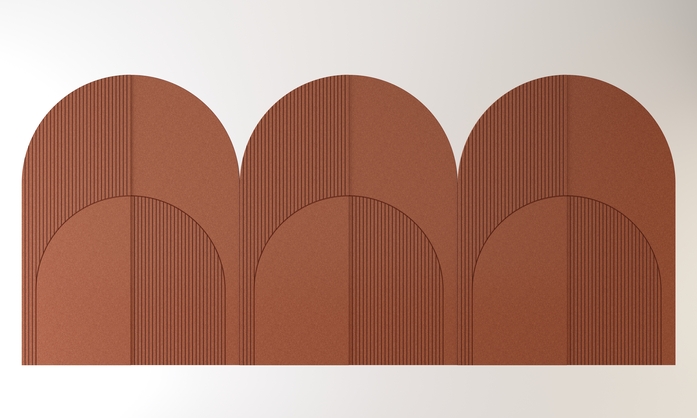 Impact Acoustic 732 24 23 000 00 Fylo Terracotta