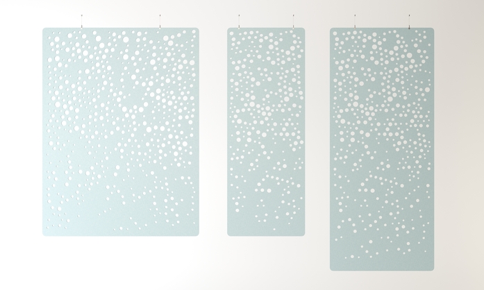 Impact Acoustic 741 24 13 000 00 Bubbles Ice Blue