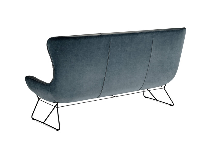 Leya Wingback Couch Chesterfield 1 1 Drahtgestell