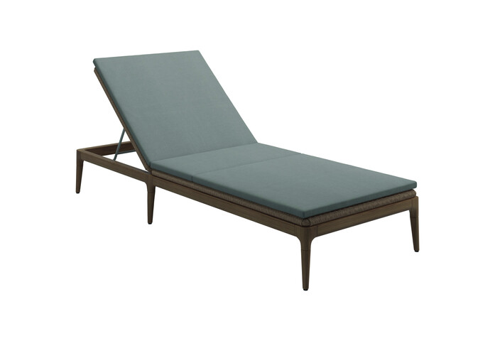 Lima Lounger Fife Canvas Grey