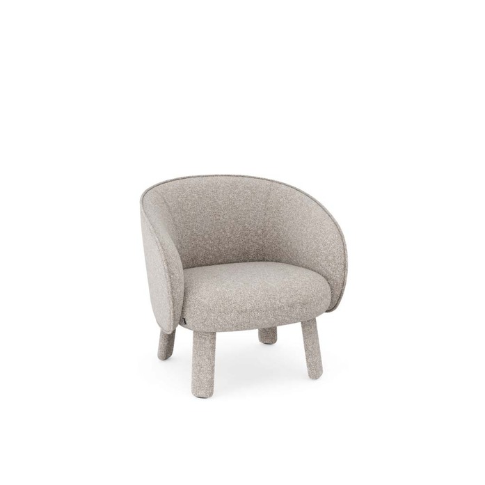 MATERIA Aura easy chair upholstered legs 1024x1024