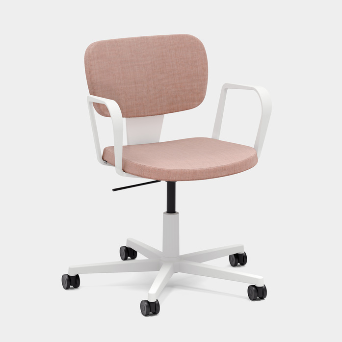 MATERIA Palette armchair Cb M white