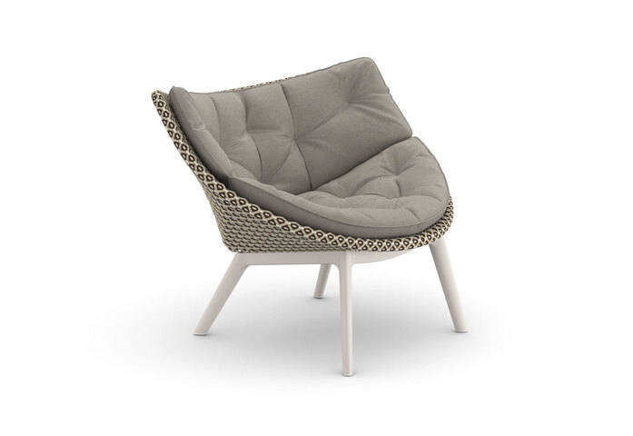 MBRACE Lounge chair new alubase 115 cushion 452
