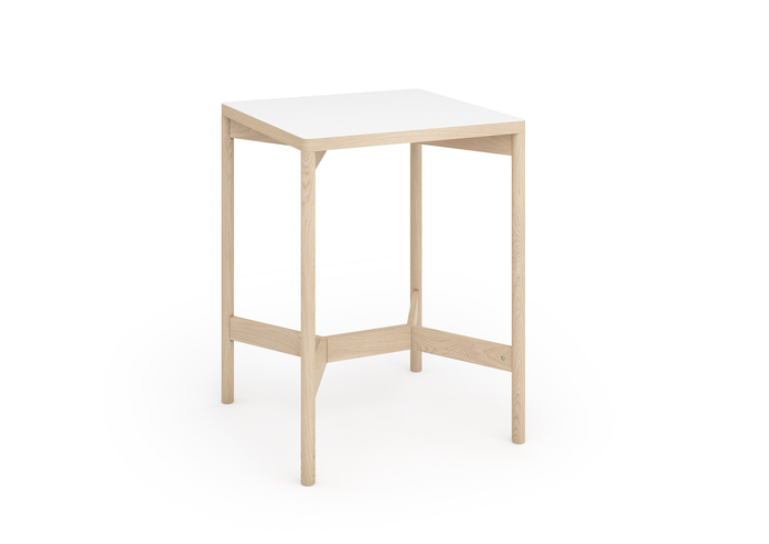 MW Moving Table High 80x80 ash white