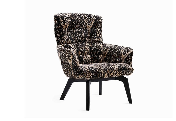 Marla Easy Chair High 3 3 WD001 Holzzarge
