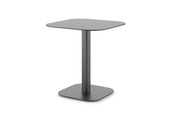 NEWPORT Bistro table 70cm black HPL
