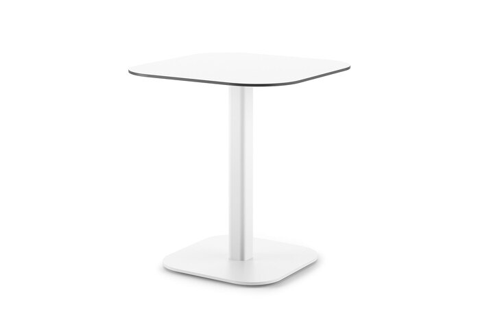 NEWPORT Bistro table 70cm white HPL