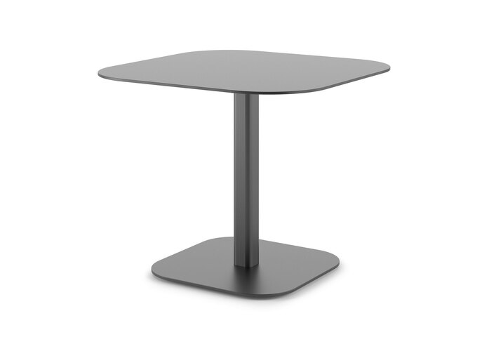 NEWPORT Bistro table 90cm black HPL
