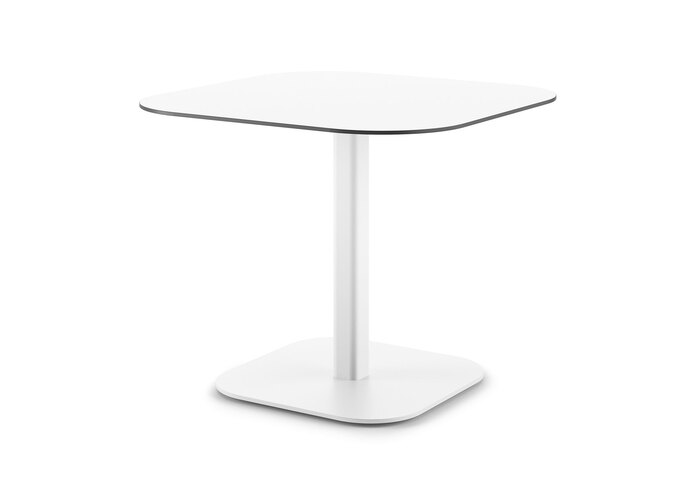 NEWPORT Bistro table 90cm white HPL