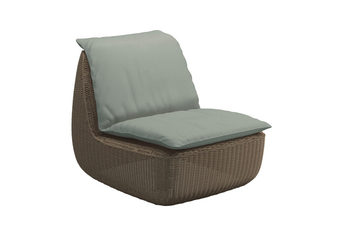 Omada Lounge Chair Dot Oyster