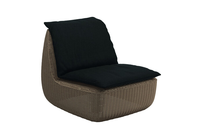 Omada Lounge Chair Fife Ebony