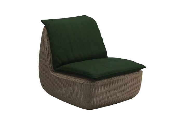 Omada Lounge Chair Fife Olive