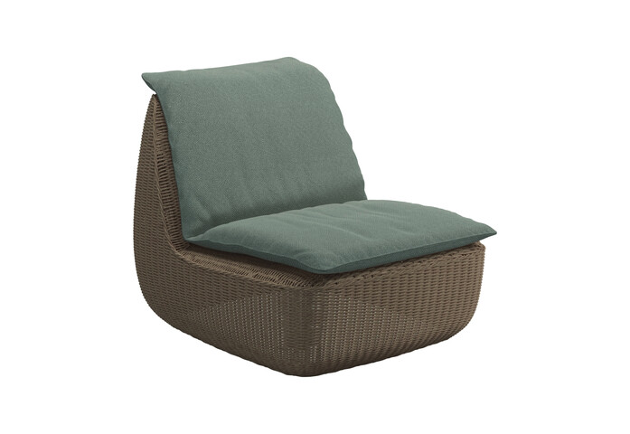 Omada Lounge Chair Robben Grey