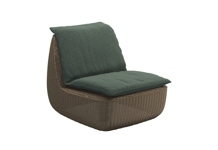 Omada Lounge Chair Tuck Truffle