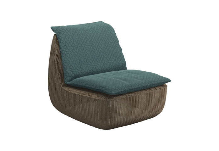 Omada Lounge Chair Wave Gravel
