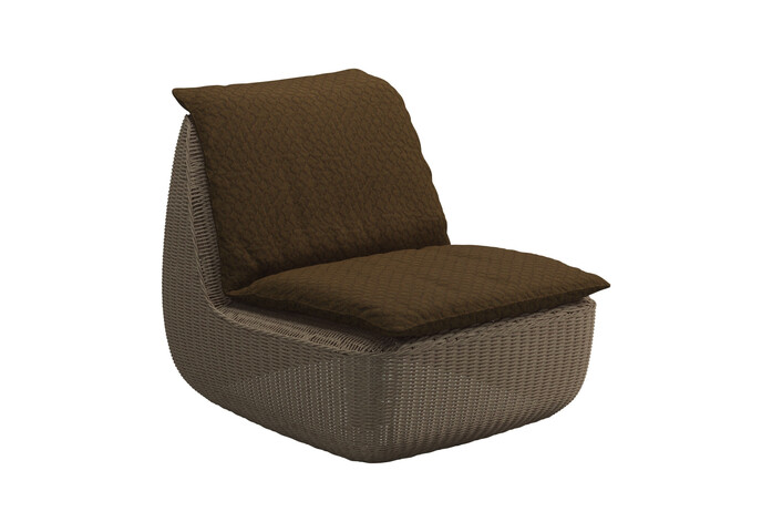 Omada Lounge Chair Wave Russet