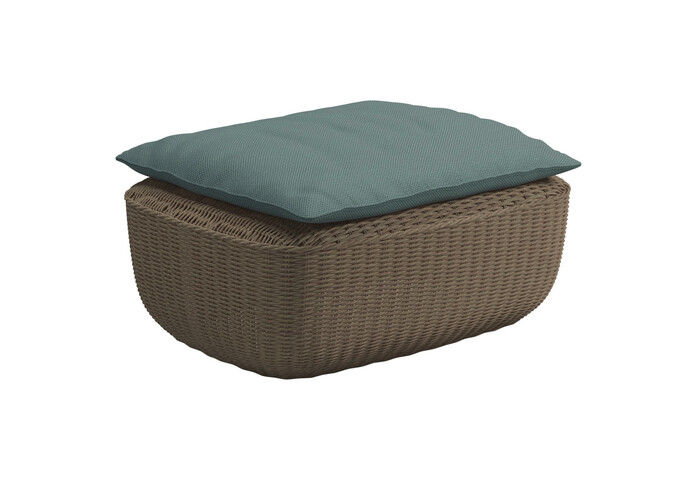 Omada Ottoman Dot Putty