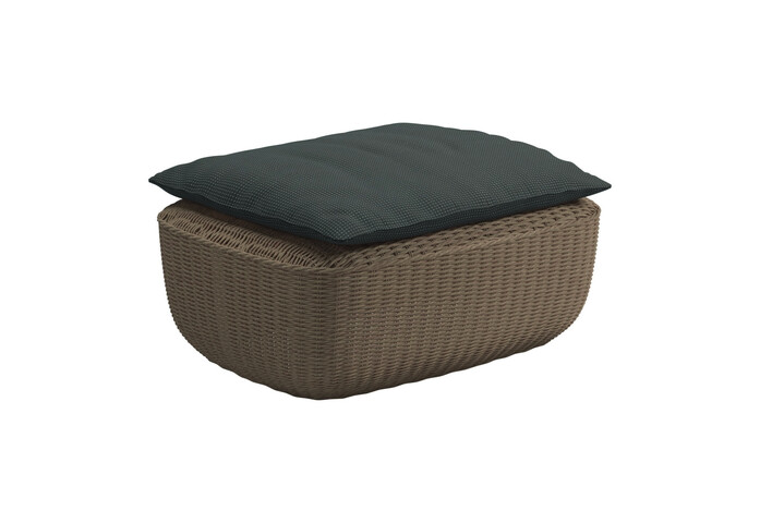 Omada Ottoman Robben Charcoal