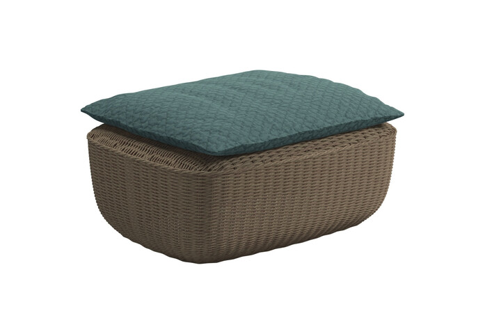 Omada Ottoman Wave Gravel