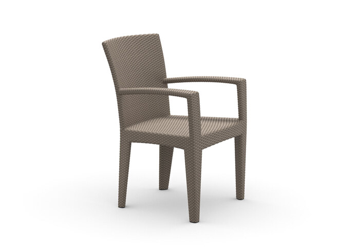 PANAMA Armchair taupe light 092